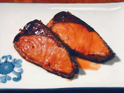 ぶりの照り焼き