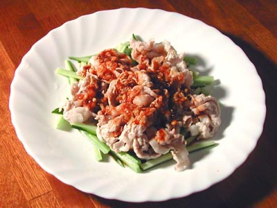 中華風冷シャブ