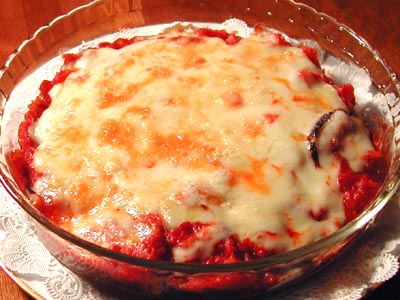 なすのトマト風味グラタン