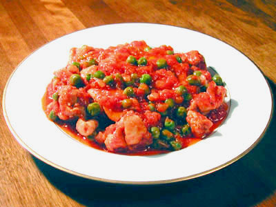 鶏肉のトマト煮